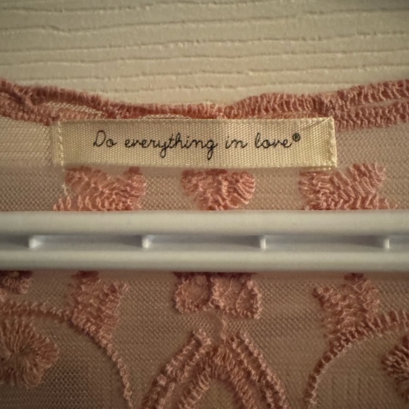 Light Pink Short Coverup - Picture 2 of 6